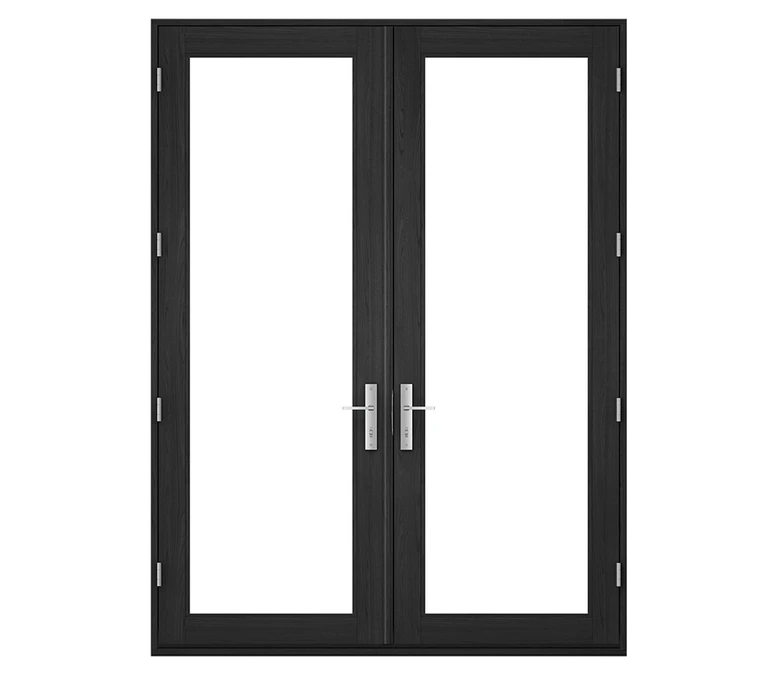 Pella Reserve Contemporary Wood Hinged Patio Door in Kennesaw